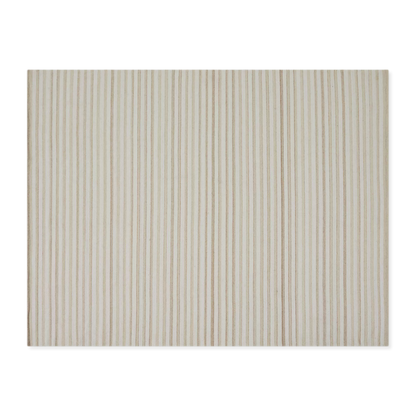 Virak - Striped Cotton and Wool Rug