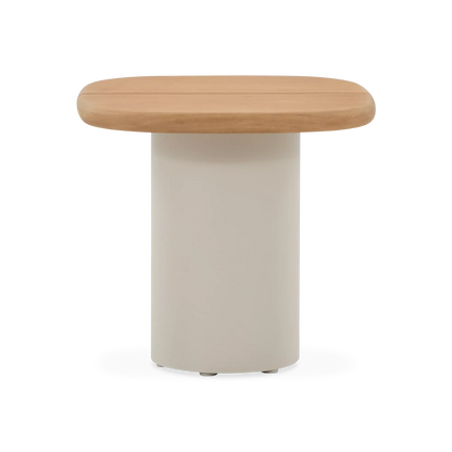 Muscade - Table d'appoint extérieure en teck