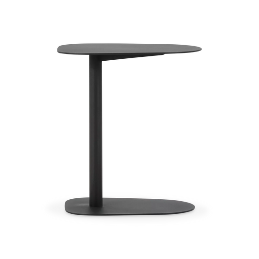 Lolly - Table d'appoint ovale extérieure en aluminium