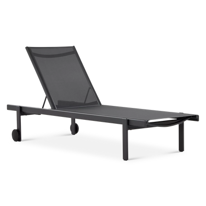 Go-To - Chaise longue extérieure en textilène