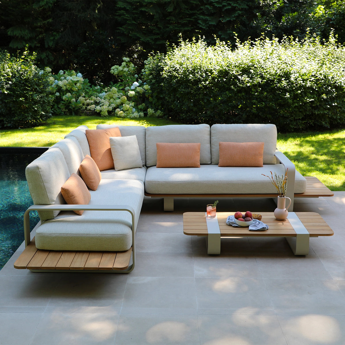 Happy - Outdoor Aluminium Sectional Sofa
