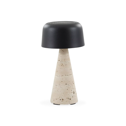 Shitake - Outdoor Travertine Table Lamp