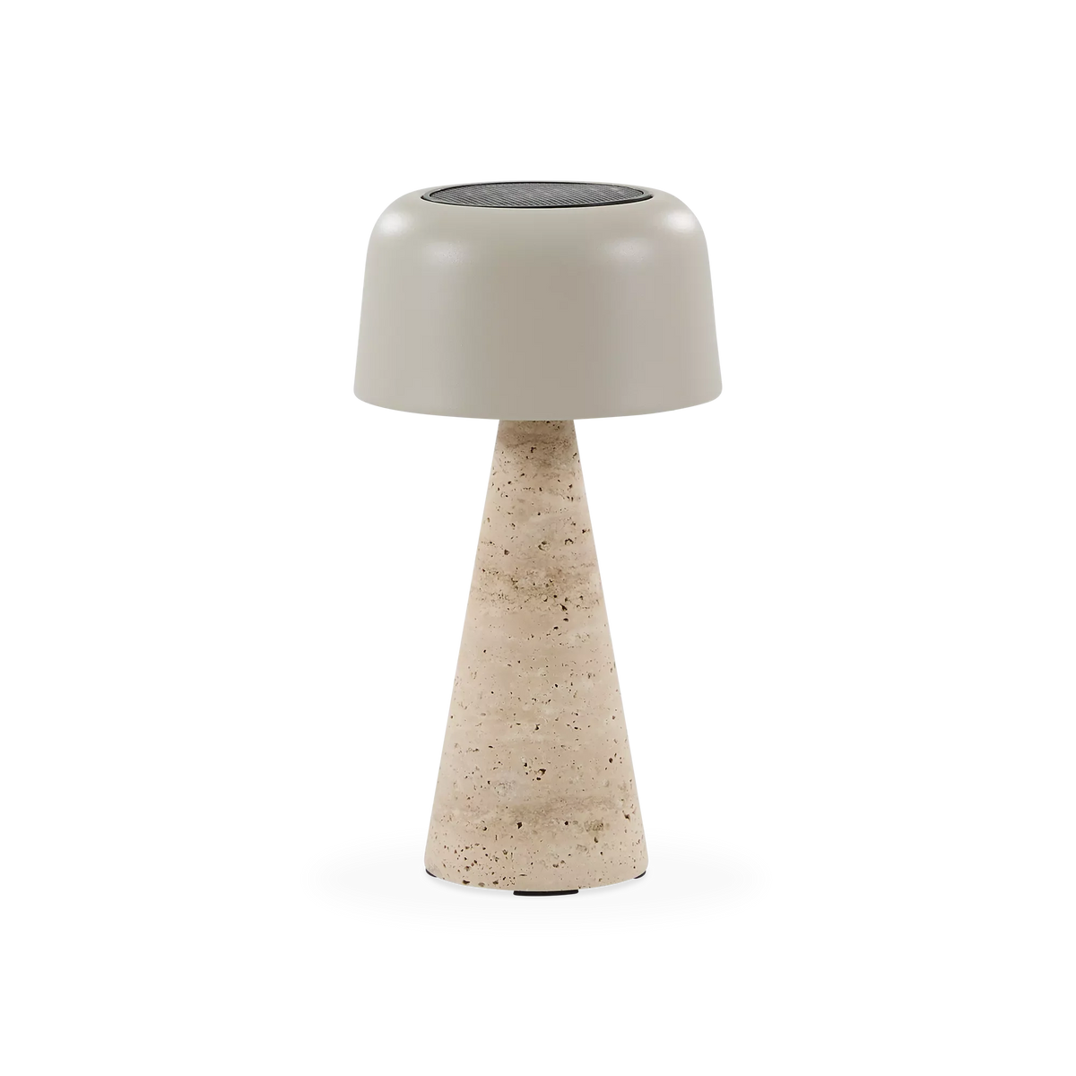 Shitake - Outdoor Travertine Table Lamp