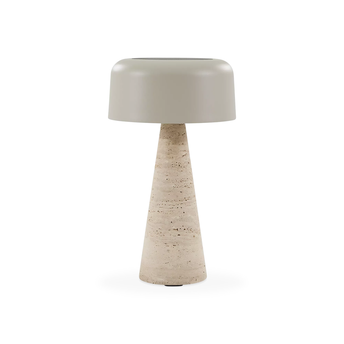 Shitake - Outdoor Travertine Table Lamp