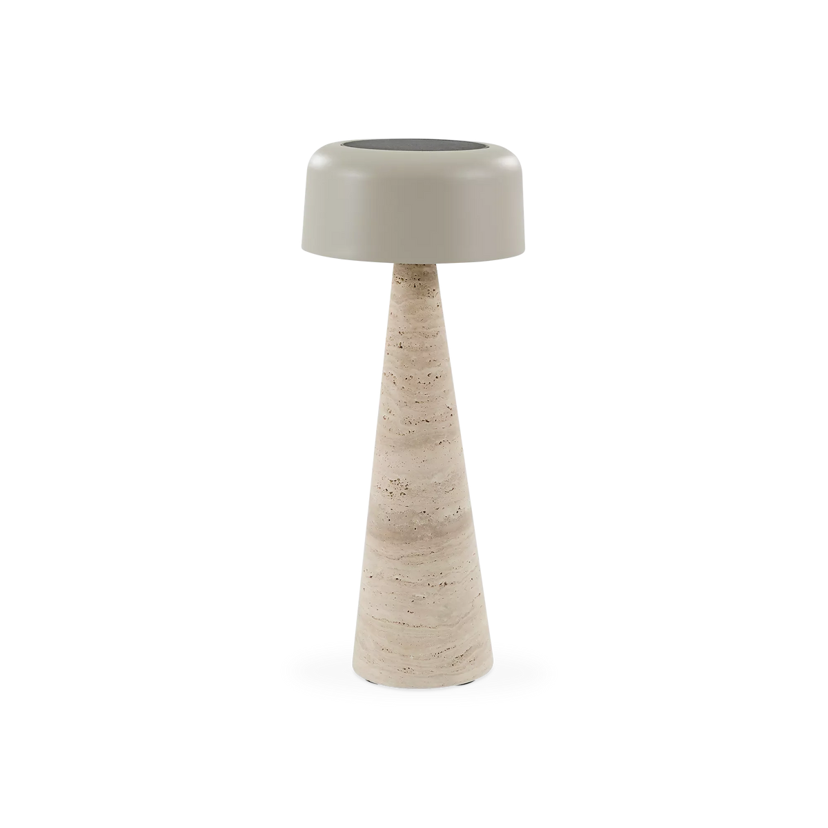 Shitake - Outdoor Travertine Table Lamp