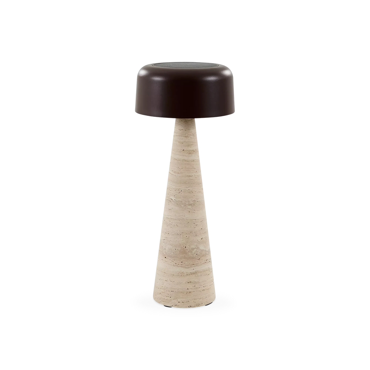 Shitake - Outdoor Travertine Table Lamp
