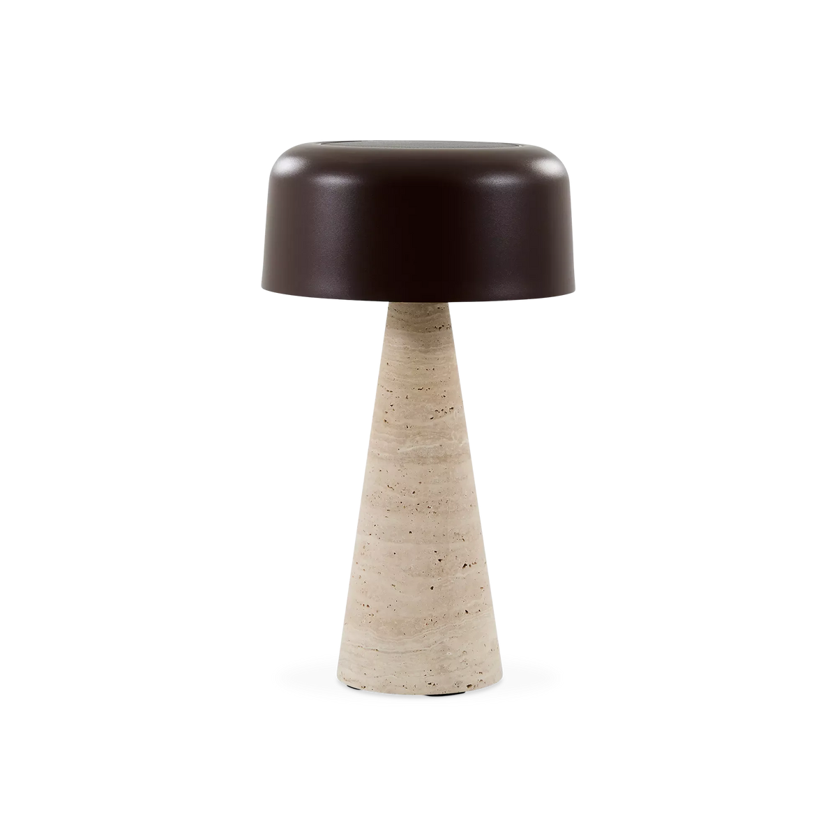 Shitake - Outdoor Travertine Table Lamp