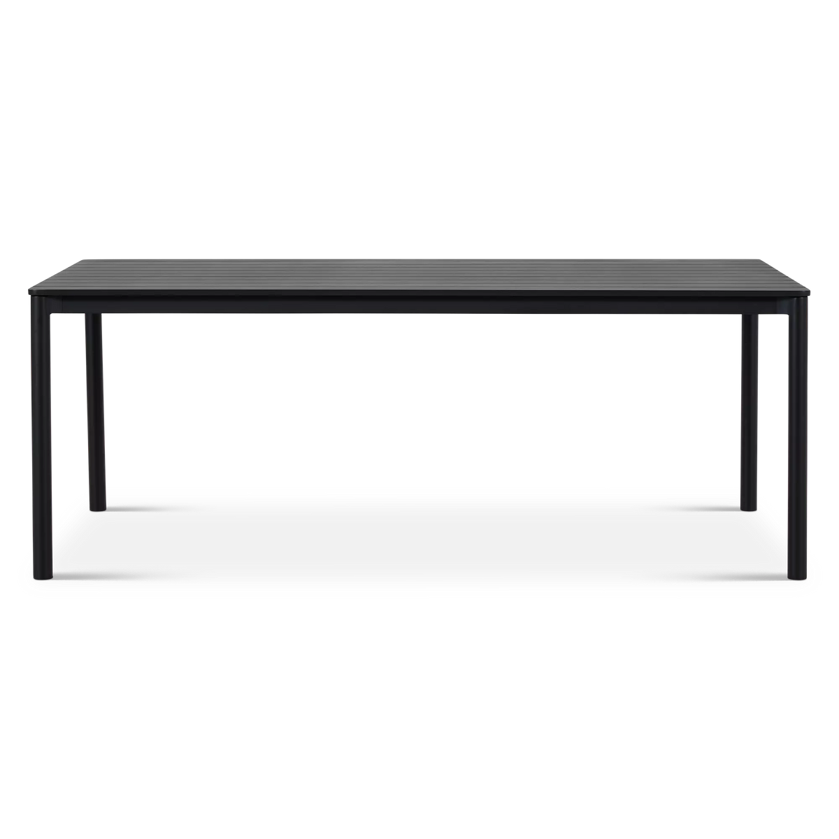 All In - Table de salle à manger extérieure en aluminium