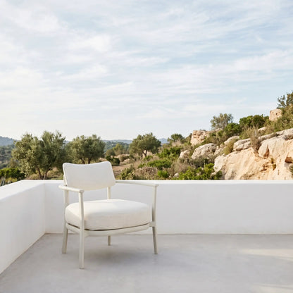 Avril - Outdoor Aluminium Lounge Chair