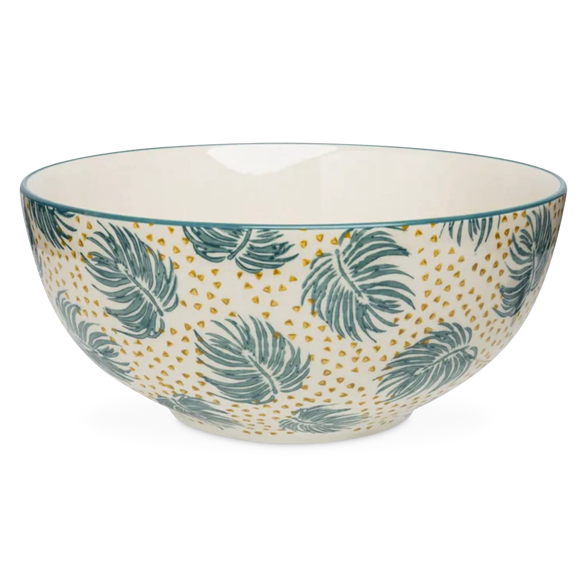 Boho Chic - bol à salade avec motif estampé