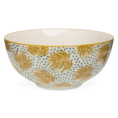 Boho Chic - bol à salade avec motif estampé