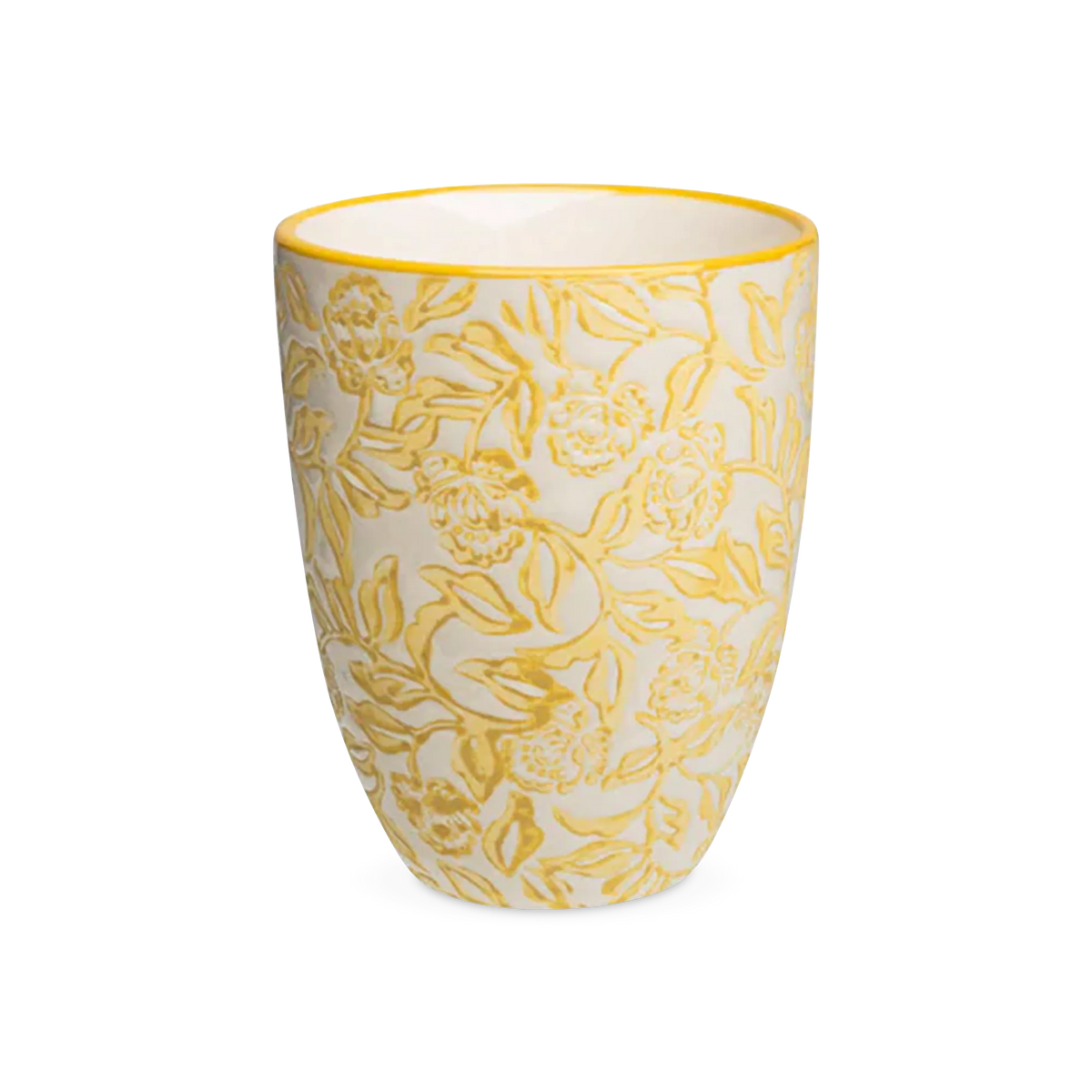 Rustic - tea cup with floral pattern