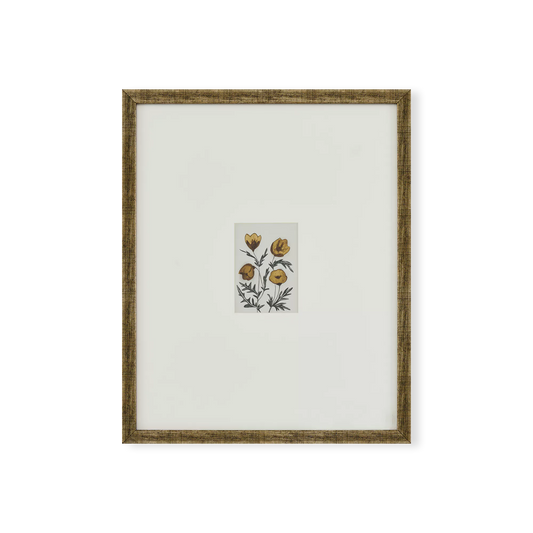Flores - Framed Floral Print