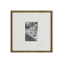 Hotel Byblos - Black and White Photograph