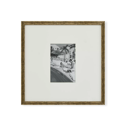Hotel Byblos - Black and White Photograph