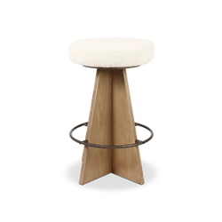 Damon - Oak Stool by Four Hands