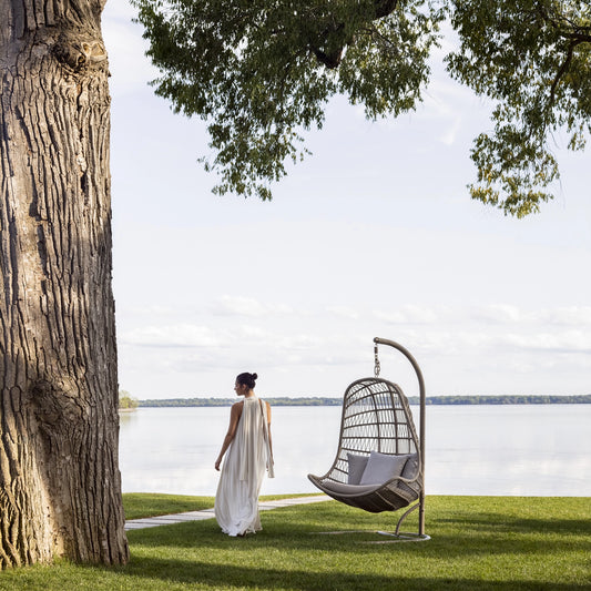 Good Vibes - Outdoor Rope Hanging Chair