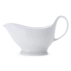 Pico - White Porcelain Sauce Boat