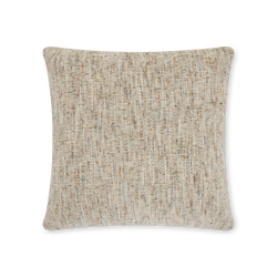 Zoe - coussin carré blanc cassé