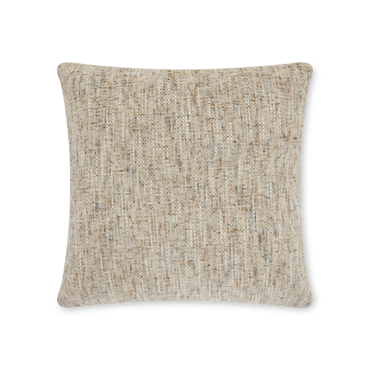 Zoe - coussin carré blanc cassé
