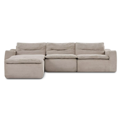 Modulo - Canapé Sectionnel en Tissu - Livré en Boîte