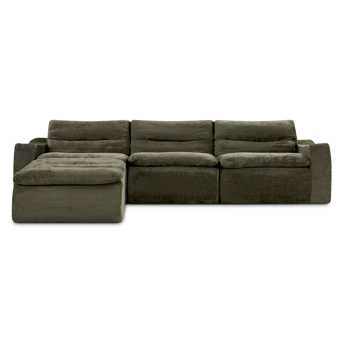 Modulo - Canapé Sectionnel en Tissu - Livré en Boîte