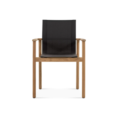 French Beauty - Outdoor Teak Chair Without Arms