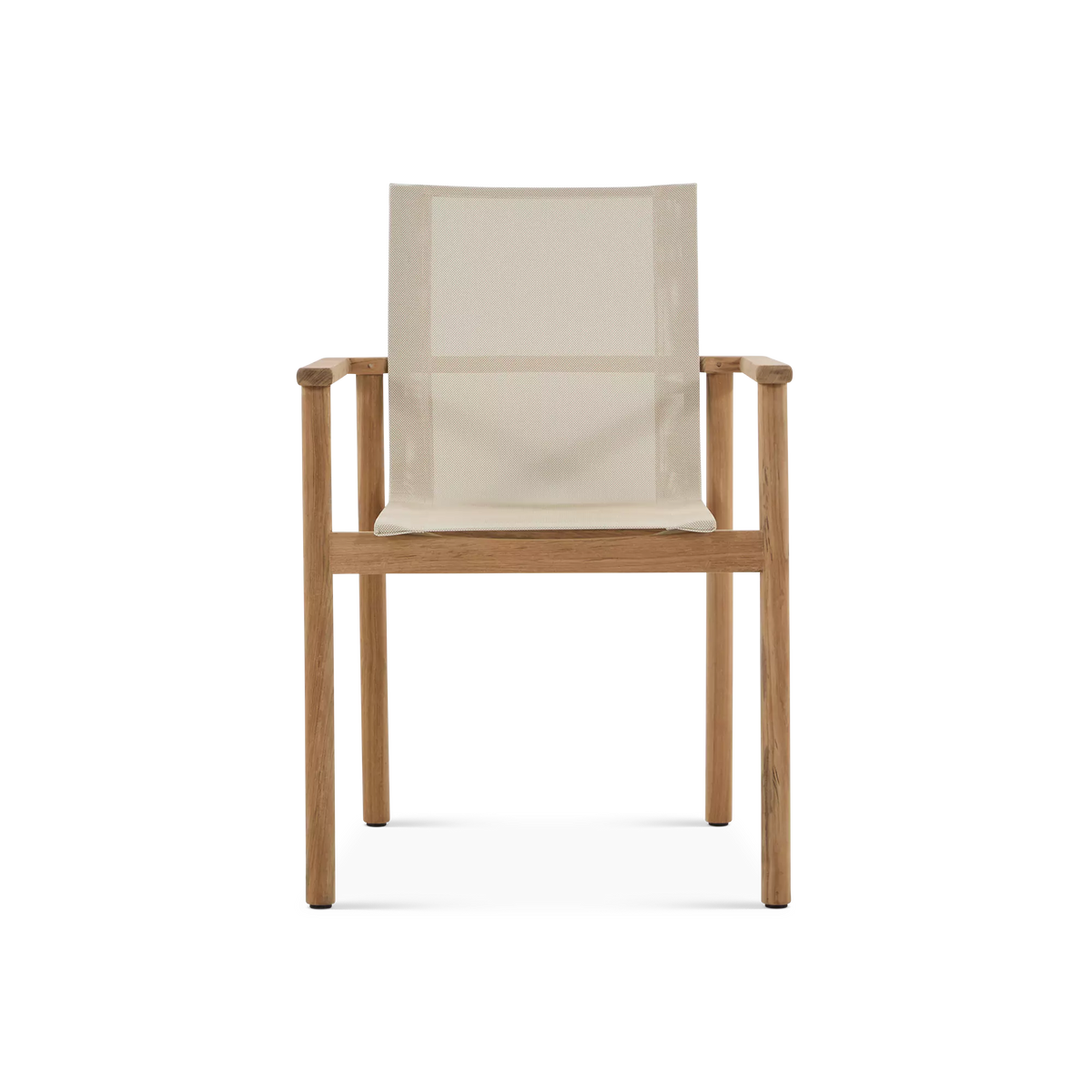 French Beauty - Outdoor Teak Chair Without Arms