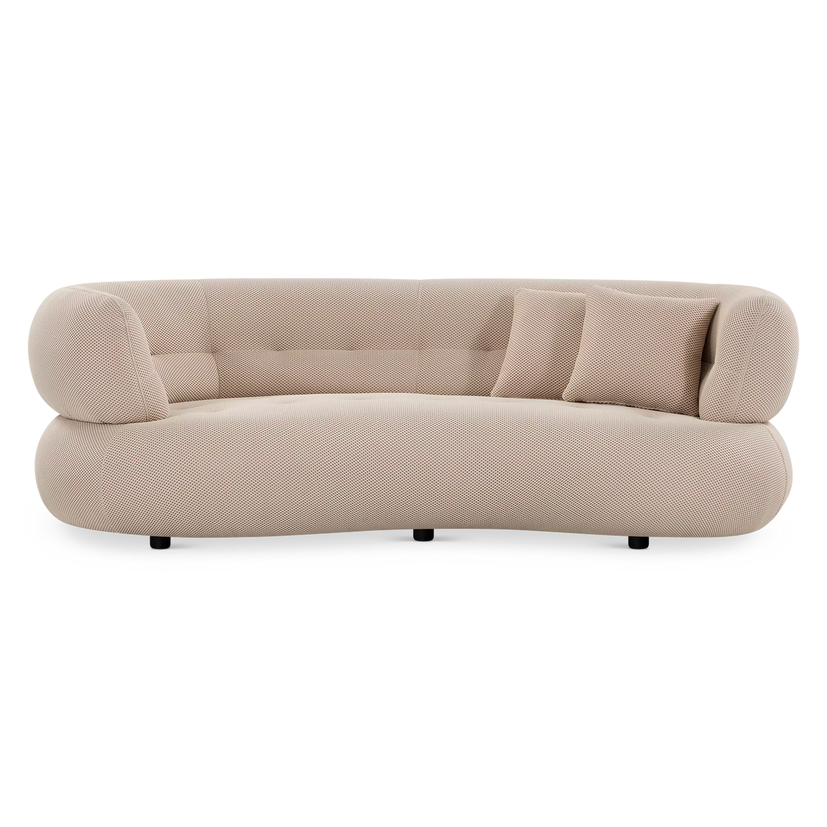 Waffle - Fabric 3-Seater Sofa