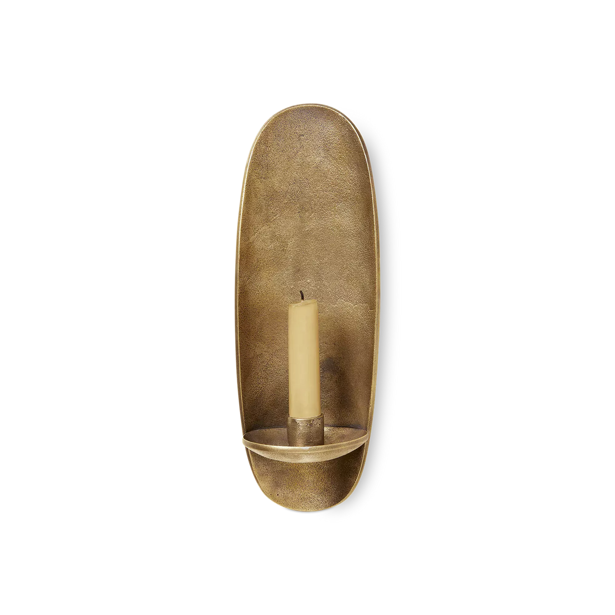 Agapé - brass wall candleholder