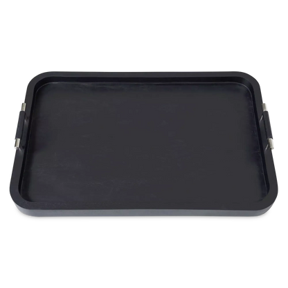 Hudson - black mango wood tray