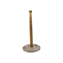 Leopard - Marble and wood wipe holder