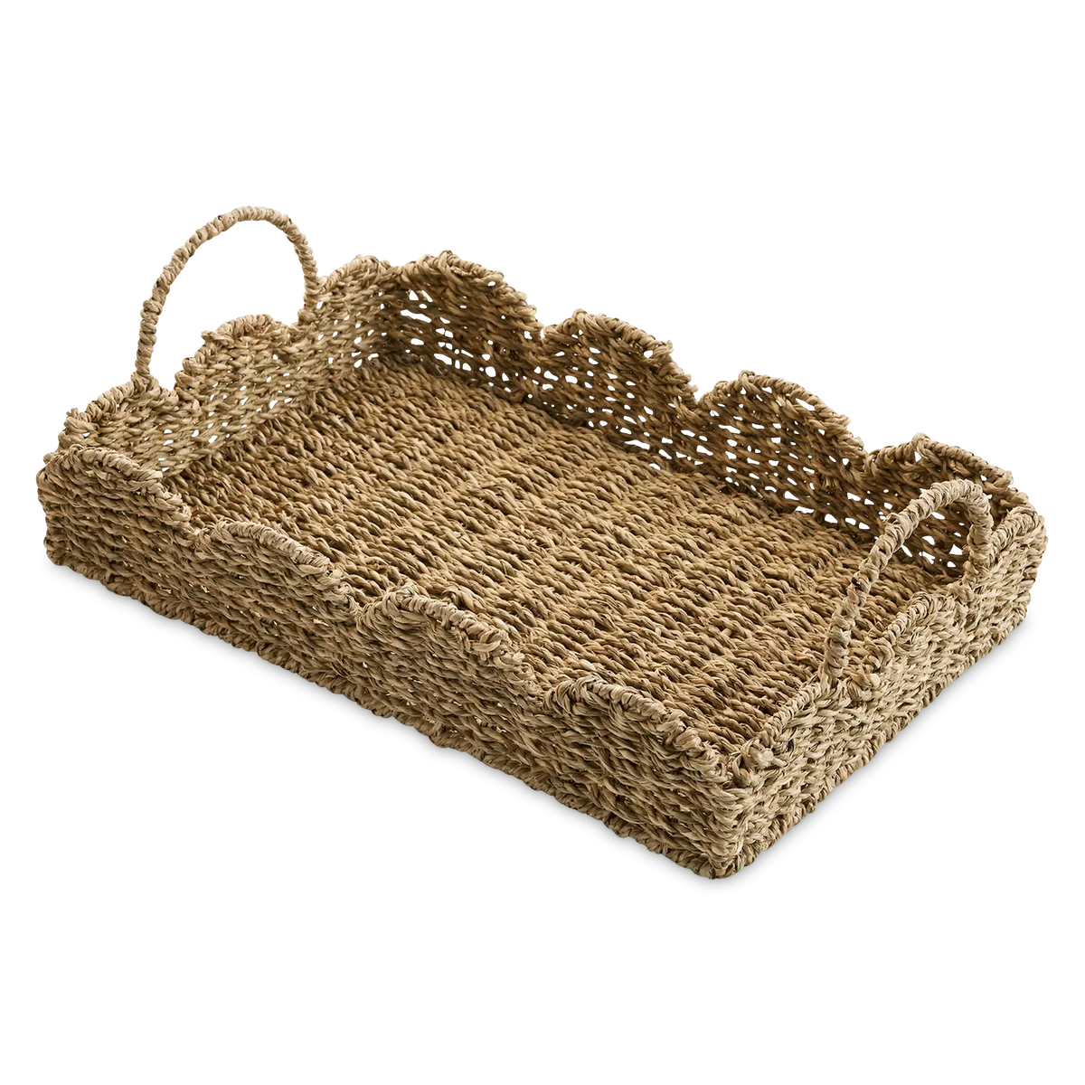Flore - Wicker Decorative Tray