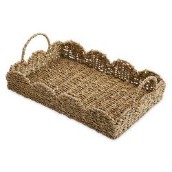 Flore - Wicker Decorative Tray