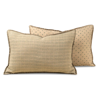 Dash & Dot - Linen Cushion