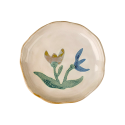 Pétale II - Assiette en grès
