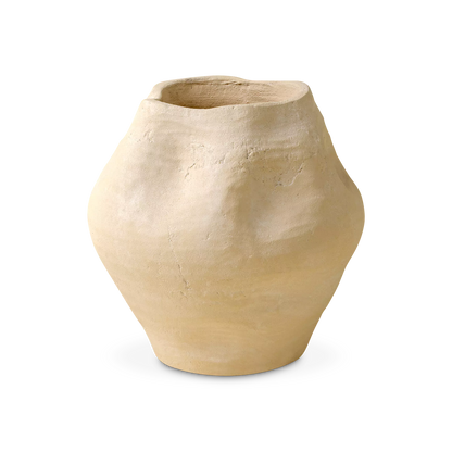 Dented - Terracotta Vase