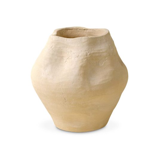 Dented - Terracotta Vase