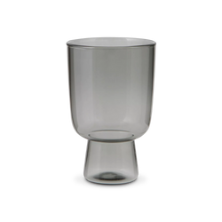 Channel Pedestal - Smoked Glass