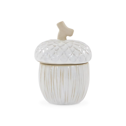 Hazelnut - porcelain jar