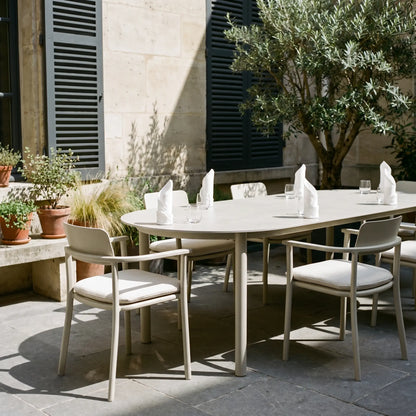 Lemon Pie - Outdoor Ceramic Extendable Table