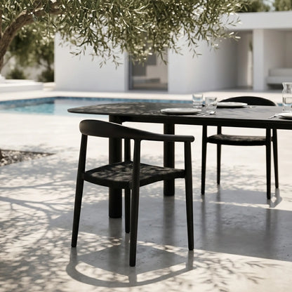 Chic - Chaise extérieure en corde