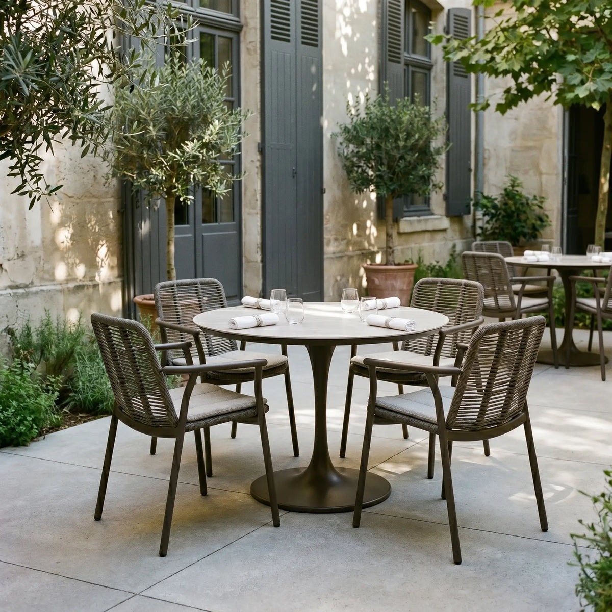Gingersnap - Outdoor Rope Chair