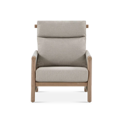 Zen - Outdoor Aluminium High Back Lounge Chair