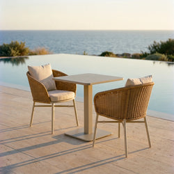 Loop - Chaise extérieure en rotin