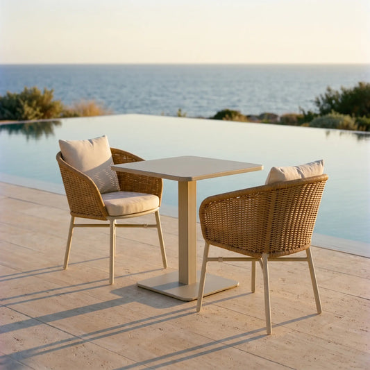 Loop - Chaise extérieure en rotin