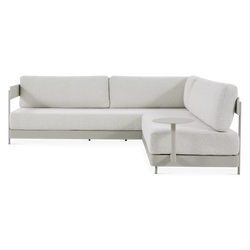 Vela - Canapé sectionnel extérieur en aluminium