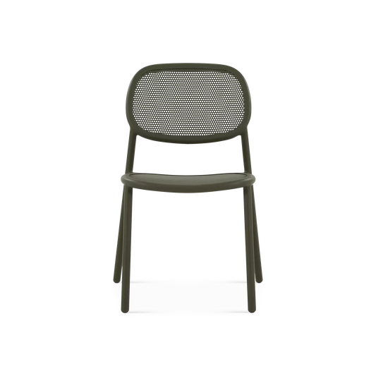 Dots - Outdoor Aluminium Chair Without Arms