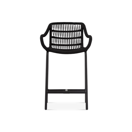 Good Vibes - Tabouret hauteur comptoir extérieur en corde