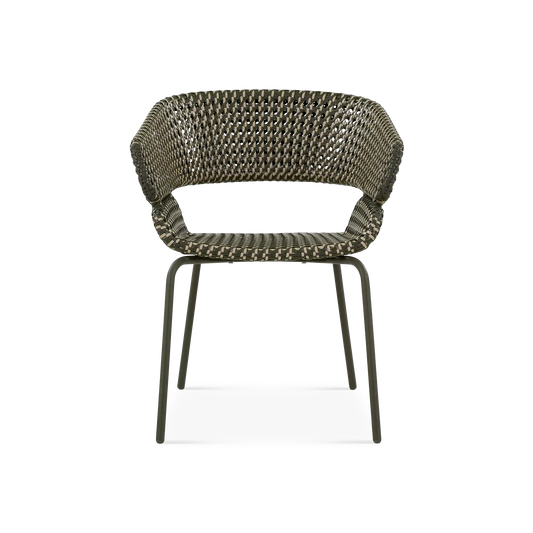 Phil - Chaise extérieure en rotin